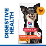 Hill’s Science Plan Perfect Digestion Small & Mini Adult 1+ Dog Food With Chicken & Brown Rice