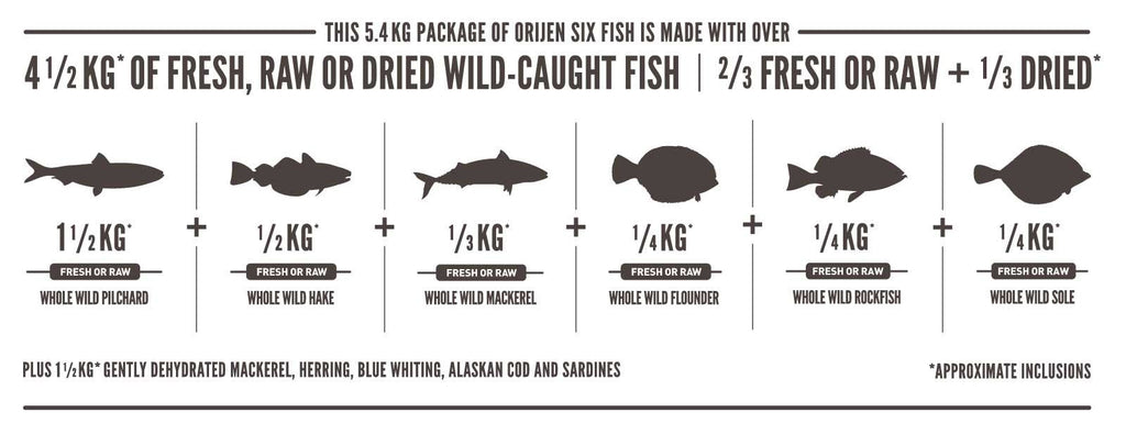 Orijen Six Fish Cat food