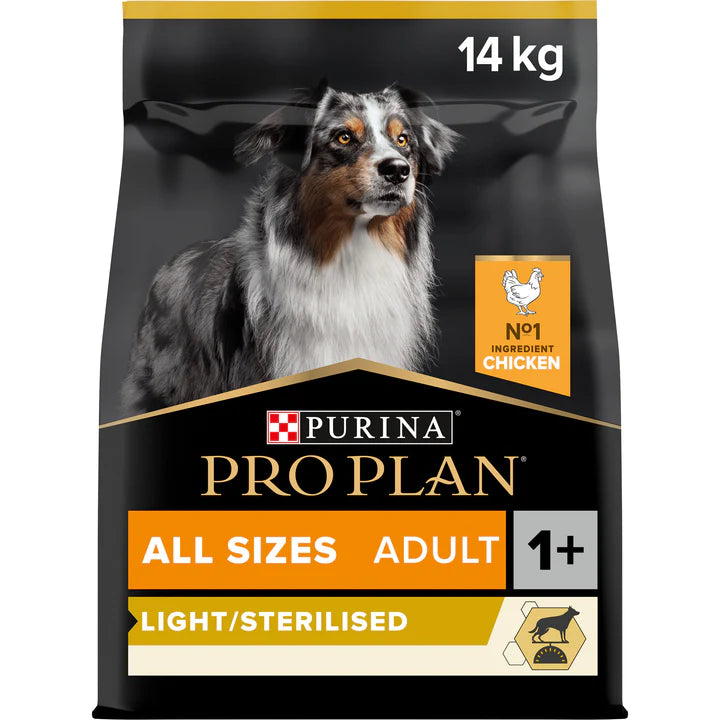 Pro Plan All Size Adult Light Sterilised Dog Chicken