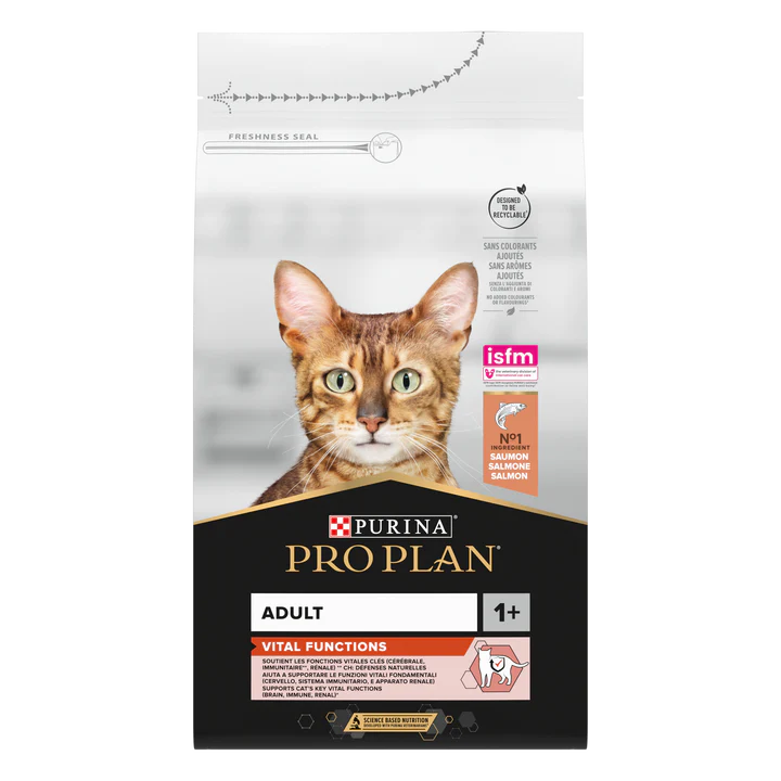 Purina Pro Plan Vital Function Adult Dry Cat Salmon 1.5kg