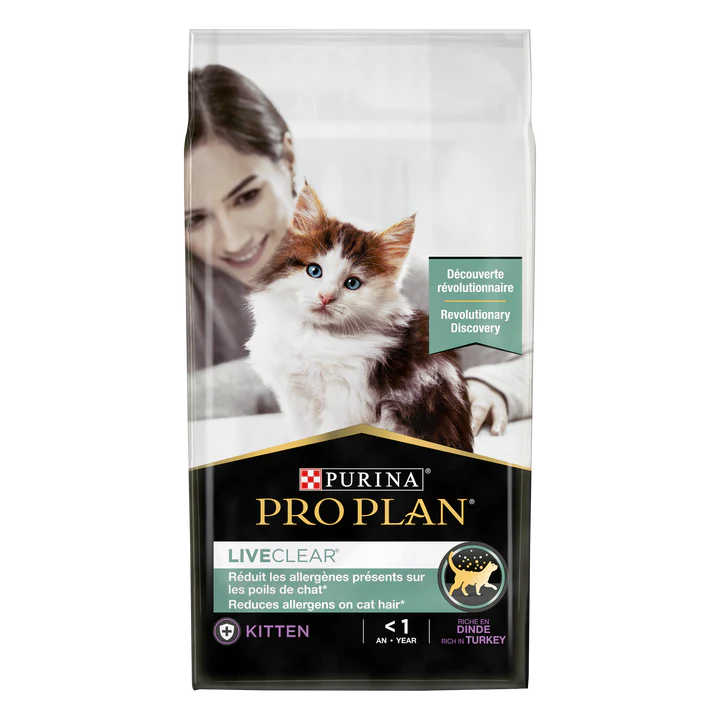 Pro Plan Liveclear Kitten Turkey 1.4kg