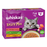 Whiskas Tasty Mix Sea Collection Wet Cat Food - 12x70G