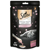 Sheba Melty Tuna & Salmon Creamy Cat Treats 4x12g