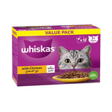 Whiskas Chicken in Gravy Wet Cat Food Value Pack 12x80g