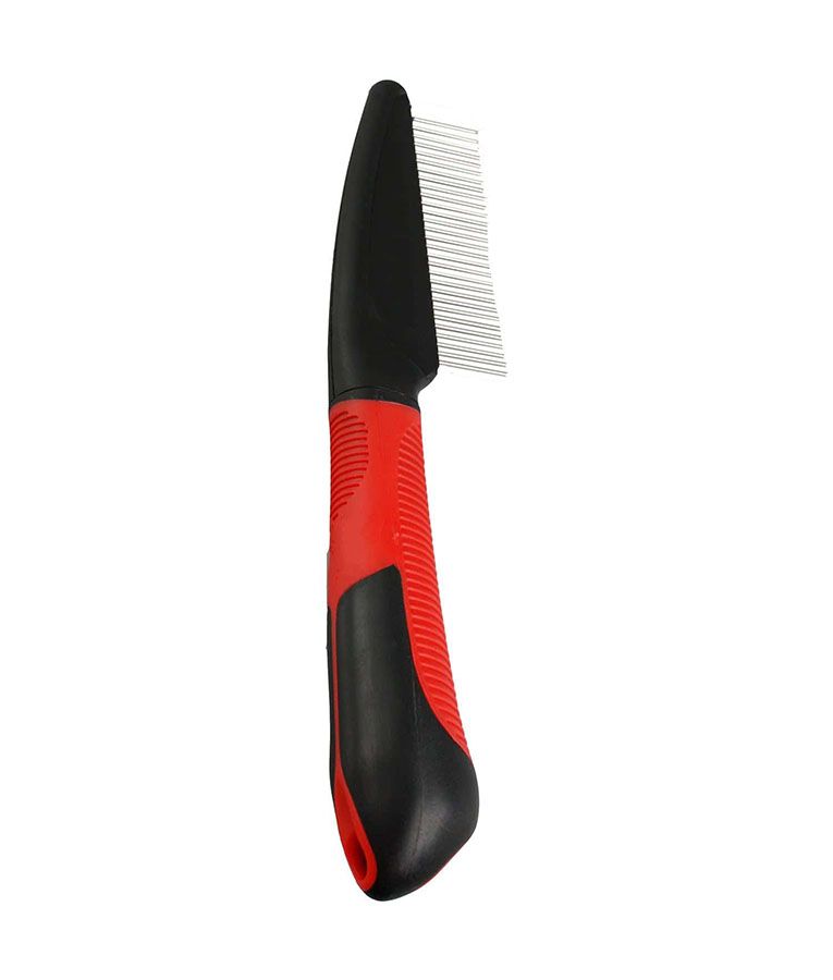 Flamingo Medium Rotating Teeth Dog Grooming Comb