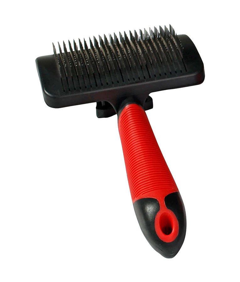 Flamingo Easy Clean Slicker Dog Brush