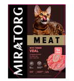 Miratorg MEAT with Tender Veal for All Breed Cat Dry Food