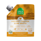 Open Farm Harvest Chicken Bone Broth Meal Topper for Dogs & Cats 12OZ