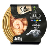 Sheba Filets Variety Pack Wet Cat Food