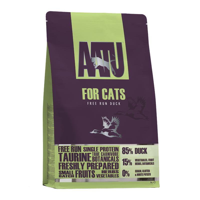 AATU Free Run Duck Dry Cat Food 3kg