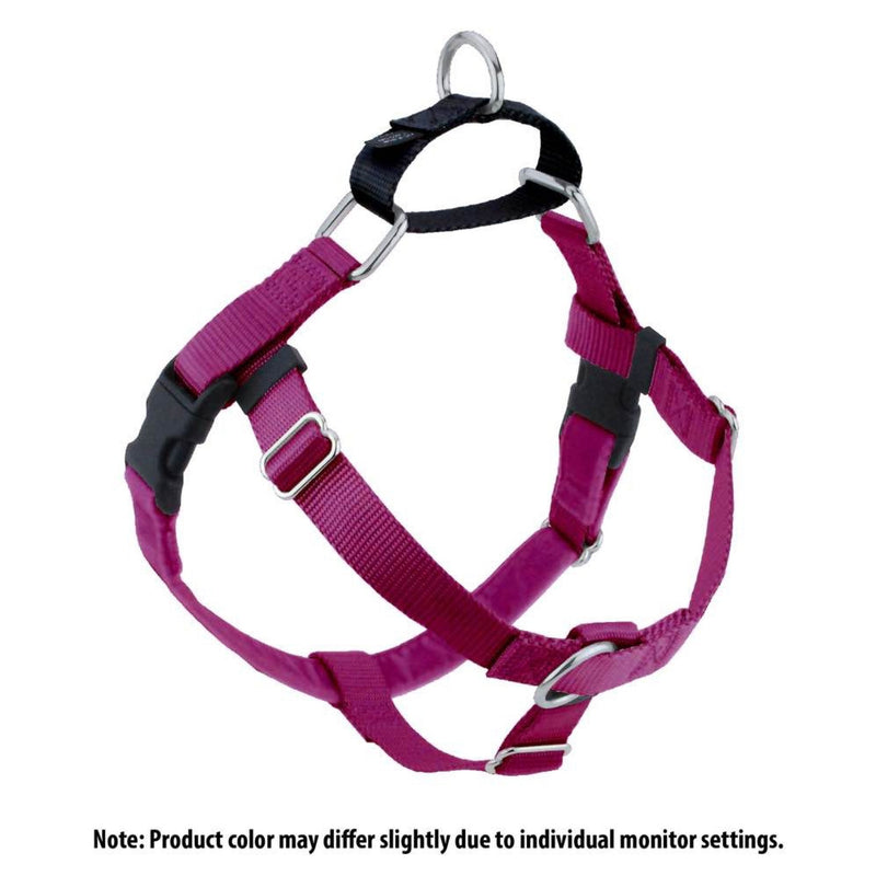 Freedom No-Pull Harness and Leash -  Raspberry / Medium 5/8"