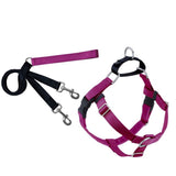Freedom No-Pull Harness and Leash -  Raspberry / Medium 5/8