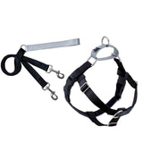 Freedom No-Pull Harness and Leash - Black / Large 1"