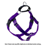Freedom No-Pull Harness and Leash - Purple / Large 1"