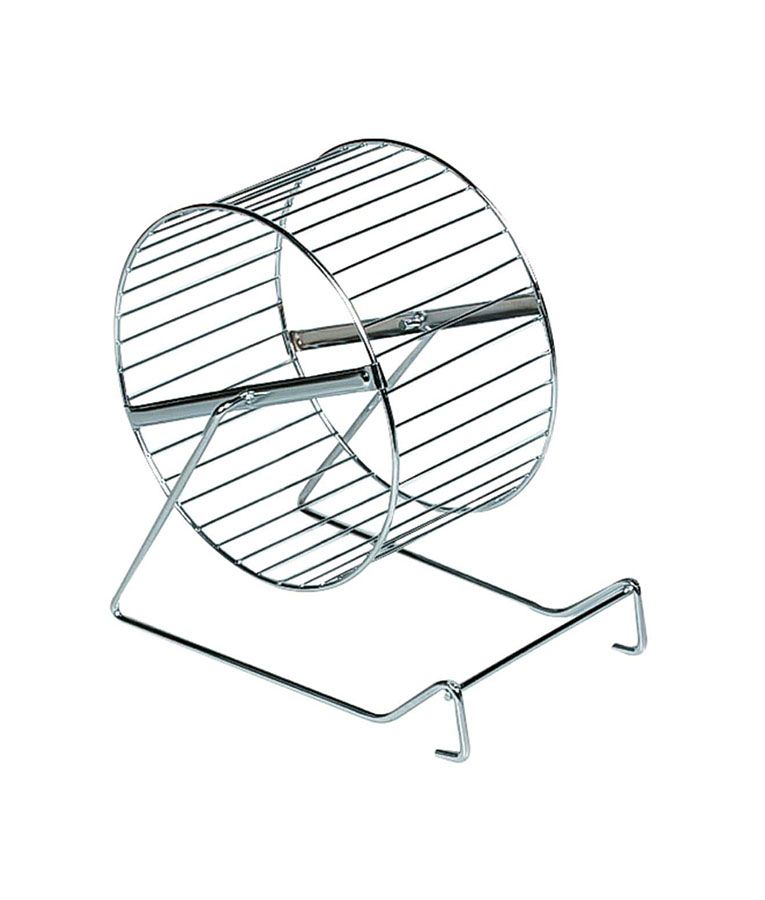 Flamingo Exercise Metal Wheel Hamster Toy