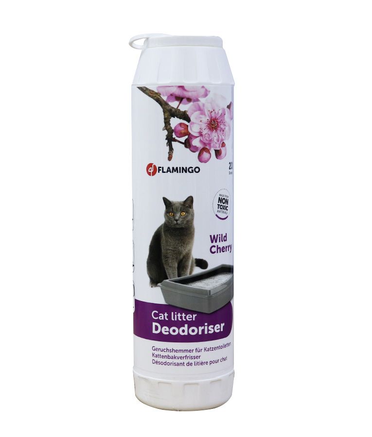 Flamingo Wild Cherry Cat Litter Deodoriser