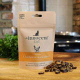 The Innocent Cat Chicken & Duck Slices with Catnip Grain-Free Cat Treats 70g