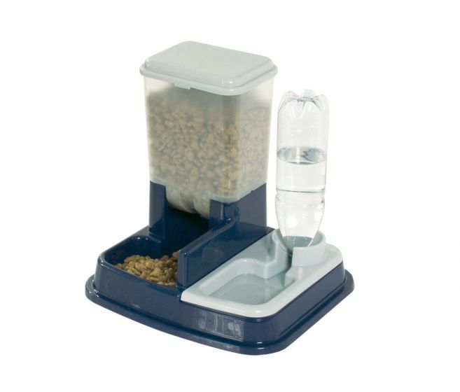 Flamingo Dry Food & Water Dispenser Duo Max Feeder