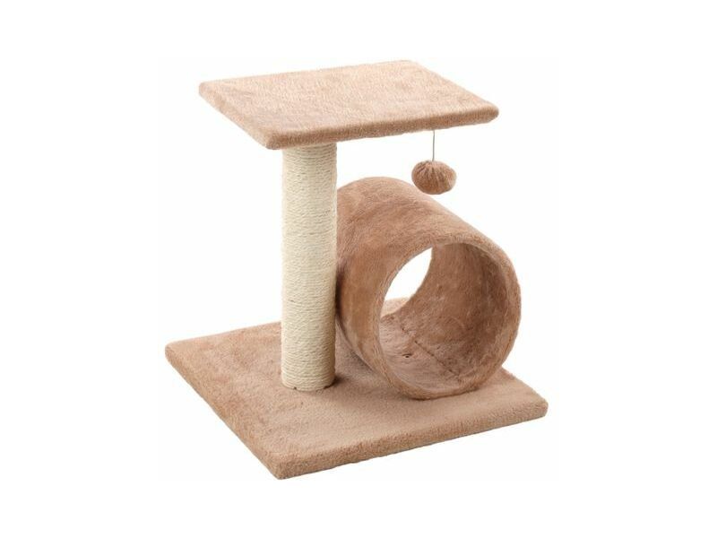Flamingo Triolet Beige Cat Scratching Tree 38x38x40cm