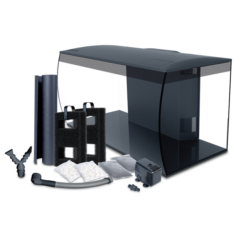 Fluval Flex Aquarium Kit Black, 123 L