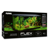 Fluval Flex Aquarium Kit Black, 123 L