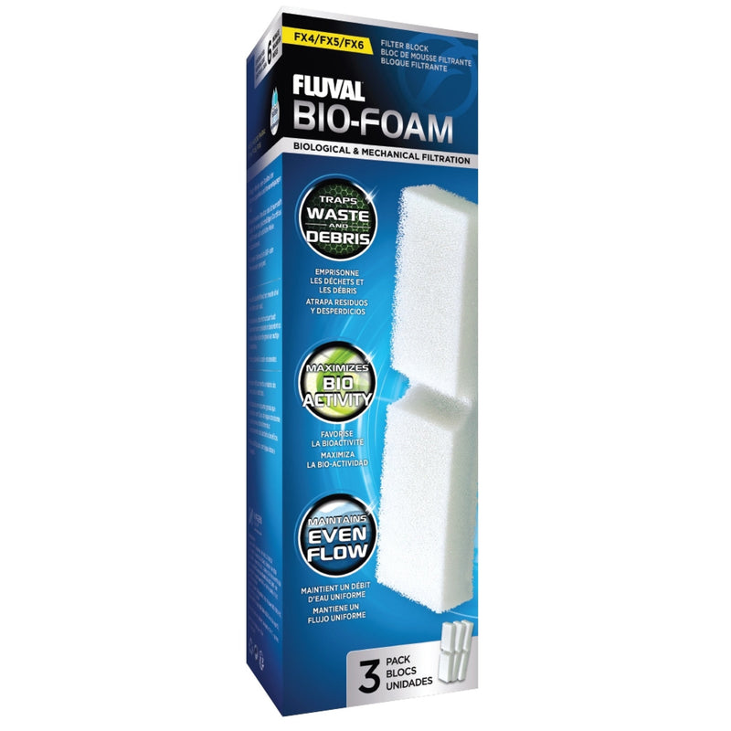 Fluval FX4/FX5/FX6 Filter Series Foam Pads 3/pk