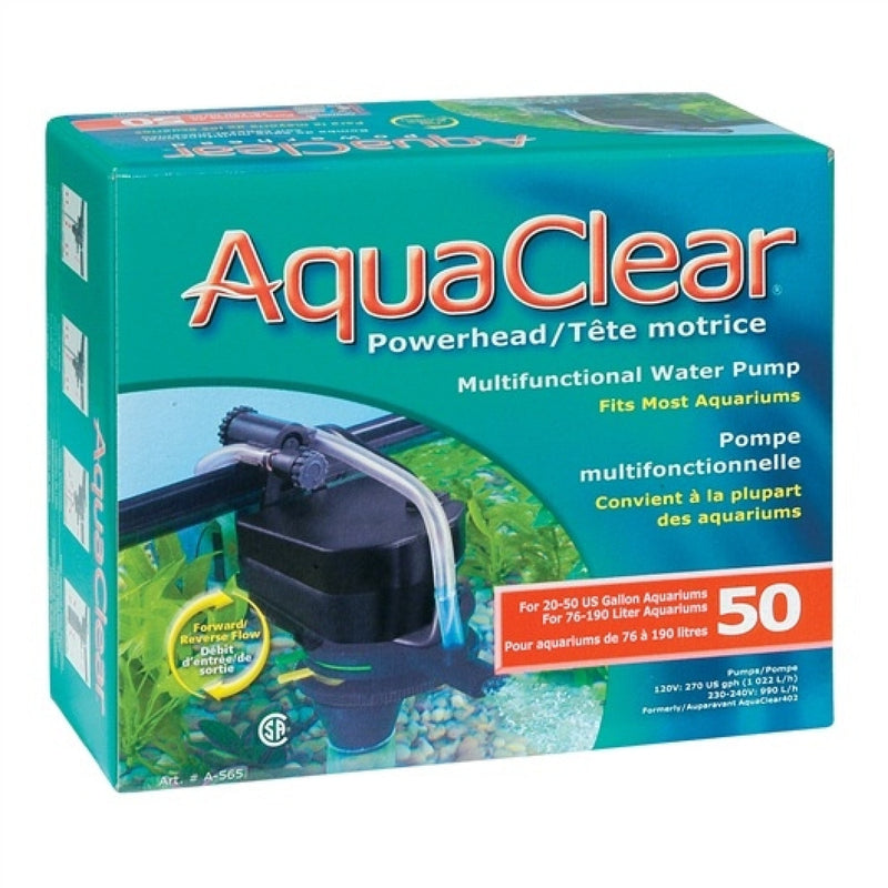 AquaClear Powerhead Model 50-V for 76-190 L Aquariums