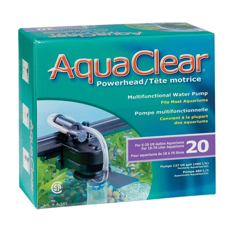 AquaClear Powerhead #20-V for 18-76 L Aquariums
