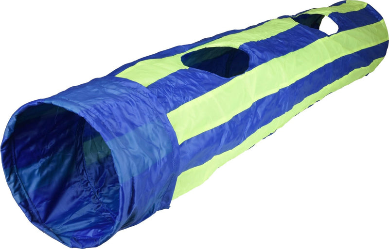 Flamingo Feline Tunnel with Ball Blue & Green Cat Toy