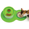 Catit Peanut Placemat Medium, Green