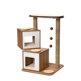 Catit Vesper Cat Furniture VDouble Walnut