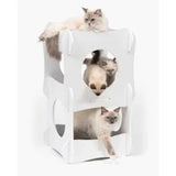Catit Vesper Cat Furniture Condo White
