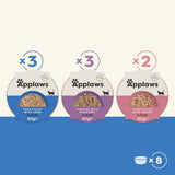 Applaws Cat Multipack Fish Selection 8x60g Pot