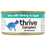 Thrive Complete Tuna with Shrimp & Squid Wet Cat Food 75g