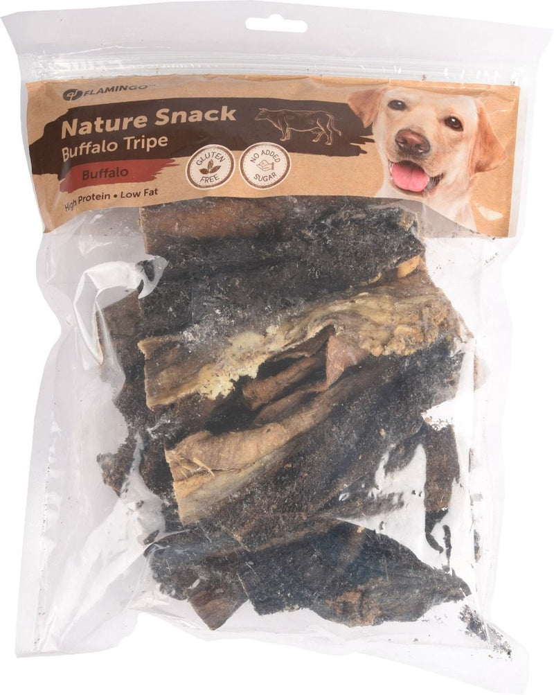 Flamingo Nature Snack Buffalo Tripe Dog Treats 500g