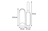 Flamingo Fura Cat Hair Remover WhiteGrey 32.5x7.5x5.2cm