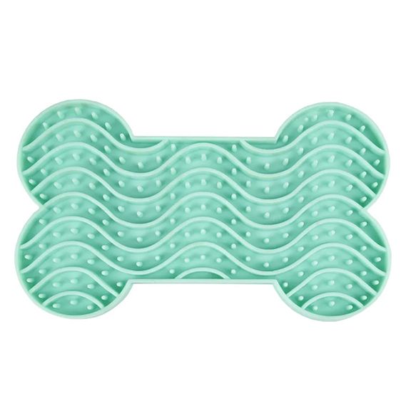 Flamingo Yummy Silicone Bone Lick Pad