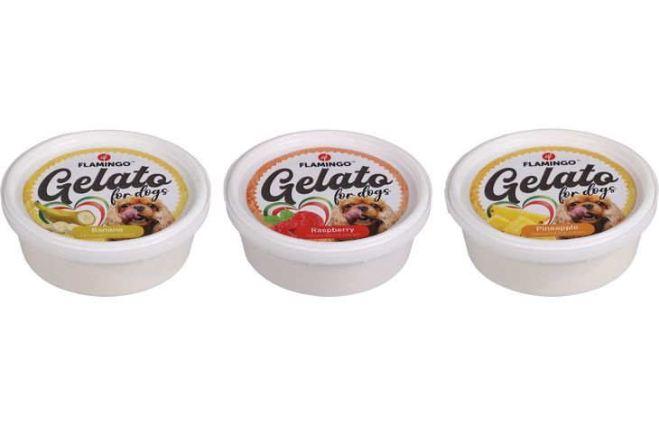 Flamingo Gelato Ice Cream Dog Treats 40g