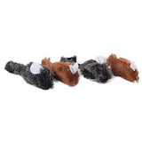 Flamingo Frank Mouse BrownBlack Plush Cat Toy 5cm