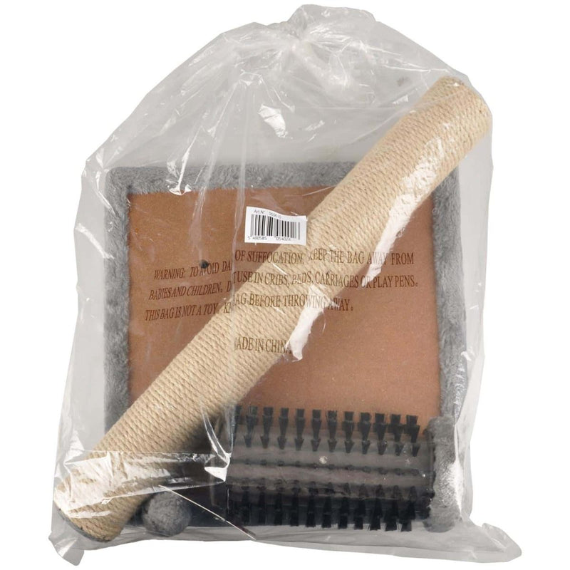 Flamingo Fico Cat Scratching Tree with Soft Brush