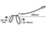 Flamingo Arwen Mouse Print Cat Harness & Leash 20-35cm 10mm