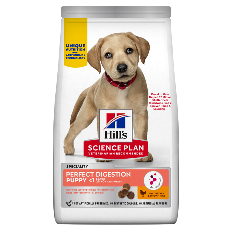 Hill’s Science Plan Perfect Digestion Large Puppy dry food 2.5kg