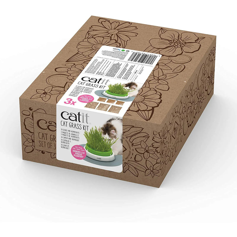Catit Cat Grass Kit (set of 3)
