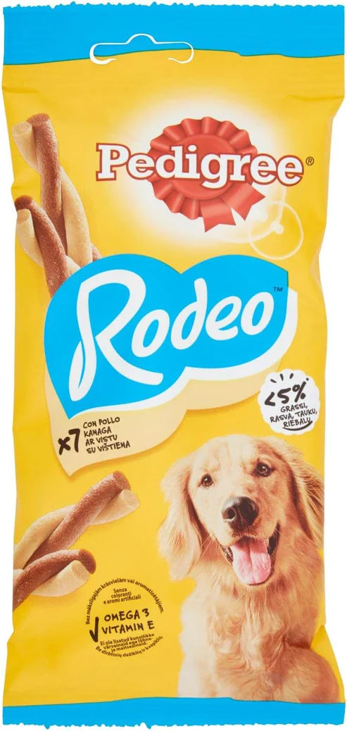 Pedigree Rodeo Chicken Dog Treats - 7PCS