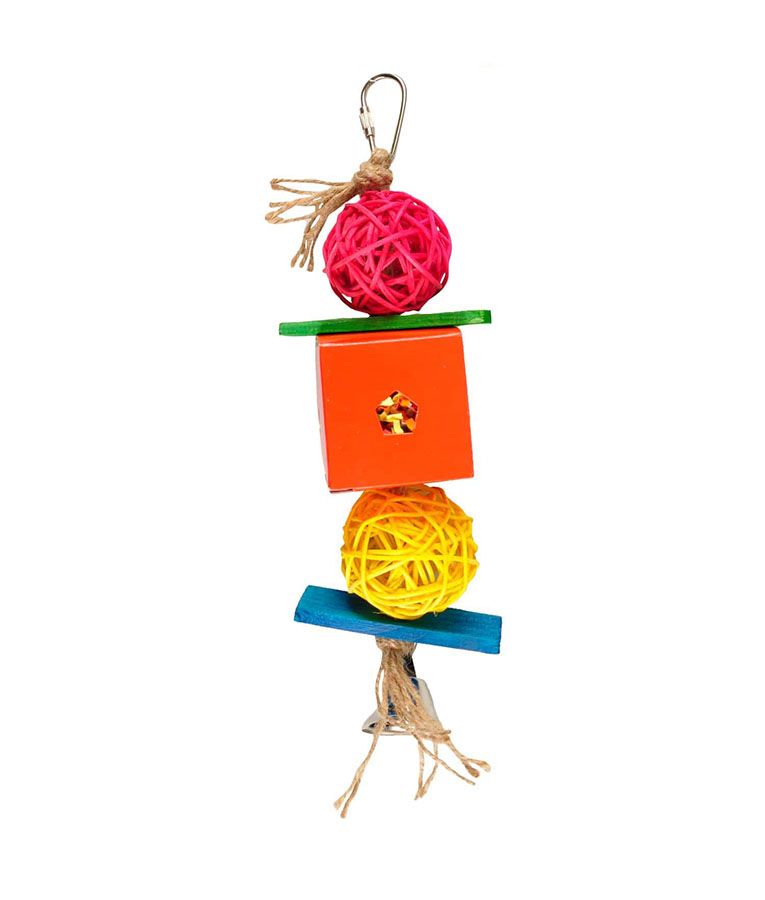 Flamingo Papyr Cage Hanger Bird Toy
