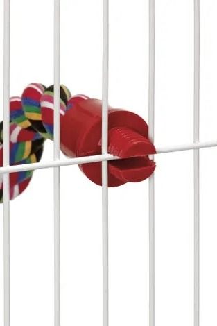 Flamingo Twister Perch Cotton Bird Bar