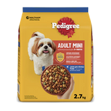 Pedigree Mini Adult Chicken Lamb & Vegetable Dry Dog Food - 2.7KG