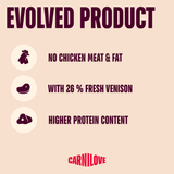 Carnilove Active Venison & Reindeer & Wild Boar for Adult All Breeds Dry Dog Food