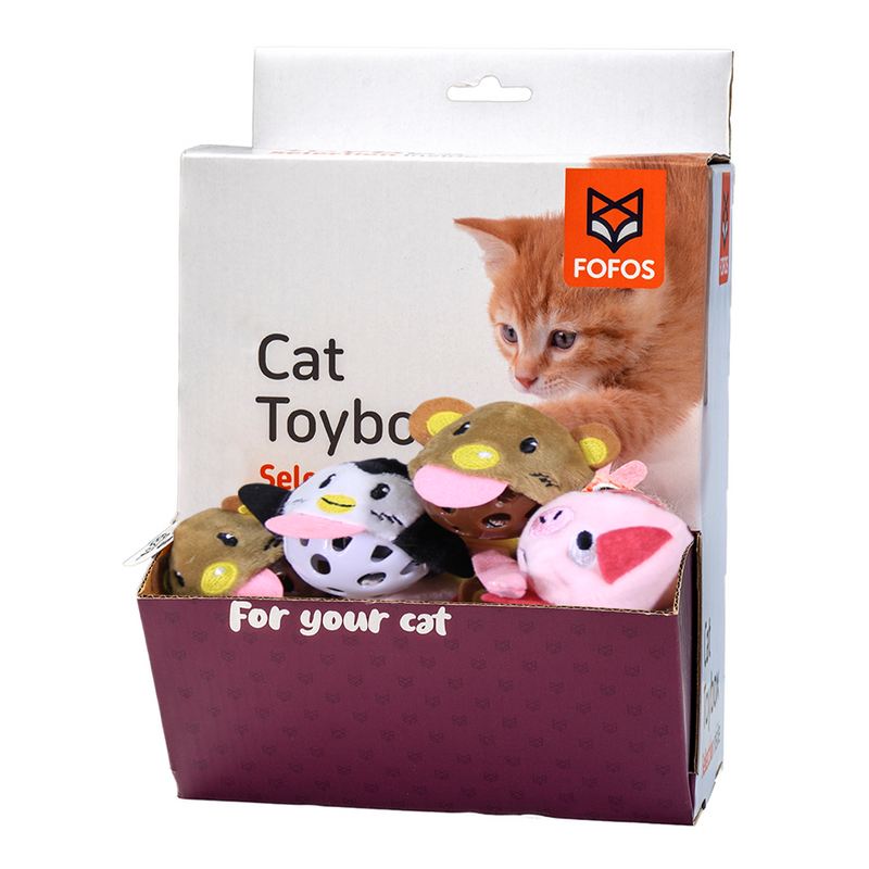 FOFOS Bell Ball Assorted Display Box 18pcs