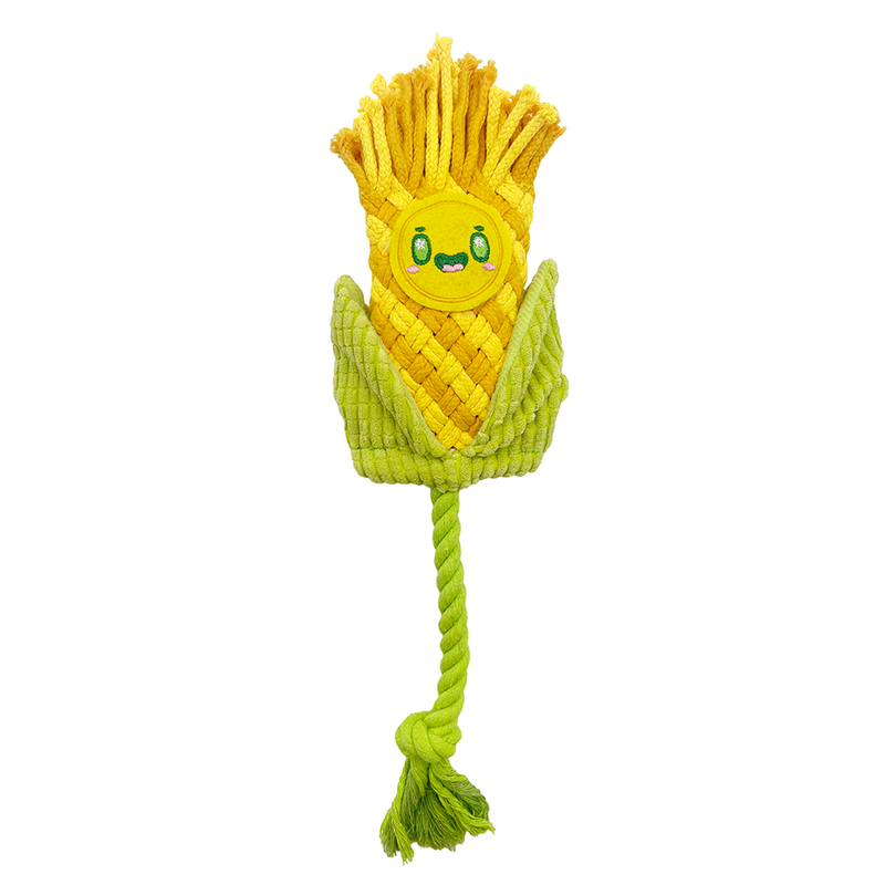 FOFOS Corn Rope Puppy Toy